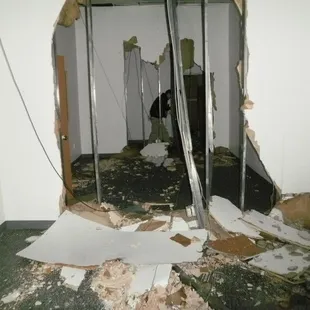 BEFORE Commercial Water Damage in South Colorado Springs