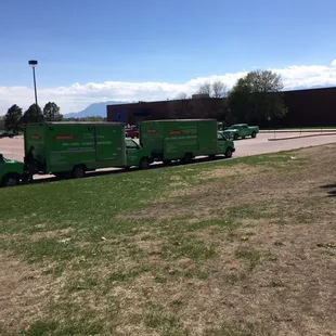 Doherty High School Fire - SERVPRO arrived to help with this large loss in Colorado Springs, CO
