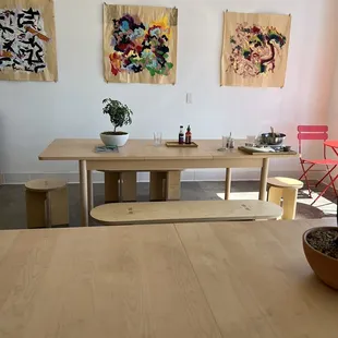 interior, sushi and sashimi