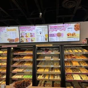 Inside Sesame Donuts