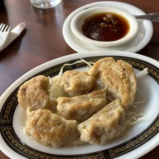 Pan fried Dumplings