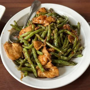 String Beans with chicken
