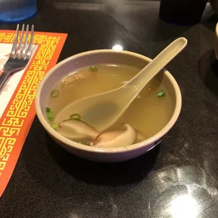 Hibachi soup