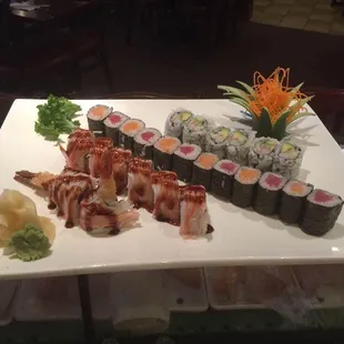 sushi, food, sashimi, sushi and sashimi