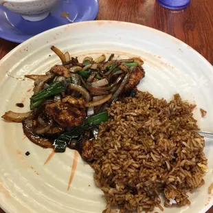 Lunch Special Mongolian Chicken