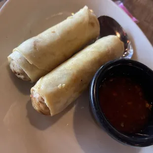 Chicken spring rolls