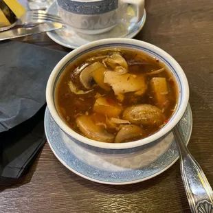 Hot and Hot &amp; Sour Soup