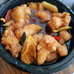 Orange chicken