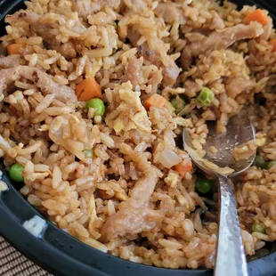 Pork fried rice