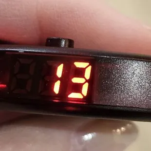 You know where you are in line