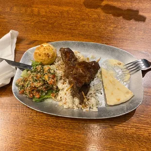 Beef kabob