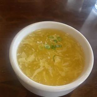Egg drop soup