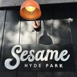  sign for sesame hyde park