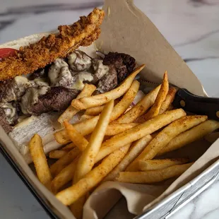 Steak sandwich