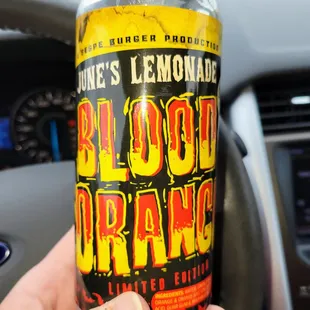 Limited time - Blood Orange Lemonade