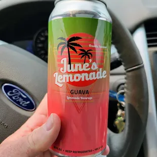 Limited time - Guava Lemonade.  Yummy