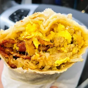 Bacon Breakfast Burrito
