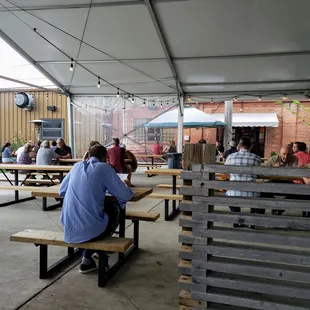 Patio Seating at The Session Room