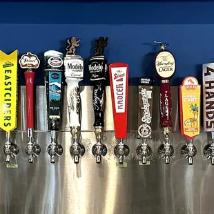 12 Beers on Tap