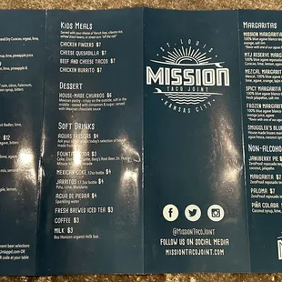 Menu (1 of 2)