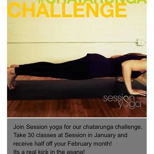 #chatarunga challenge this January! 30 classes in 30 days