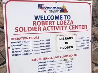 Sgt Roberto Loeza Soldier Activity Center