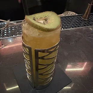 Kokomo drink - subbed vodka with tequila