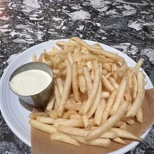fries with smoked mayo