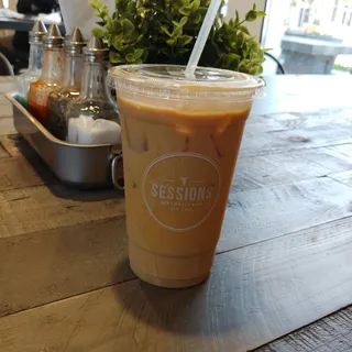 White Chocolate Lavender Cold Brew Latte*