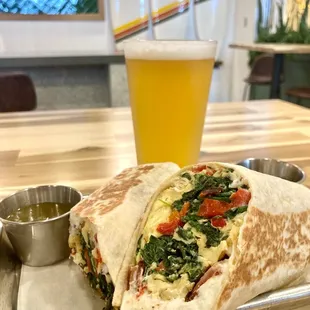 Skinny (er) Burrito w a Hazy!