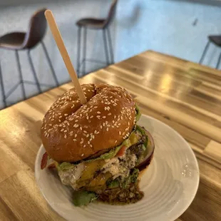 Perfect Burger that tasted so yummy.