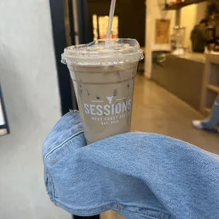 Iced Vanilla Latte - very good and yummy!