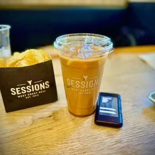 Caramel Cold Brew Latte*