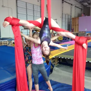 More Aerial Silks.