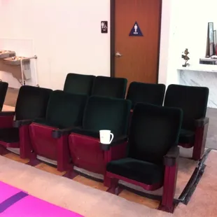 Comfortable seating!