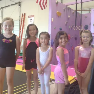 Beginner class getting ready to start!