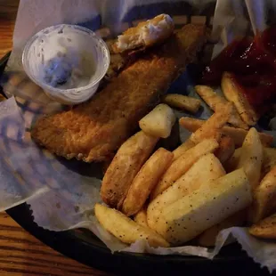 seafood, fish and chips, fish, food