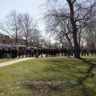 Long hungry line