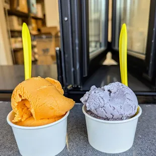 Mango and Ube