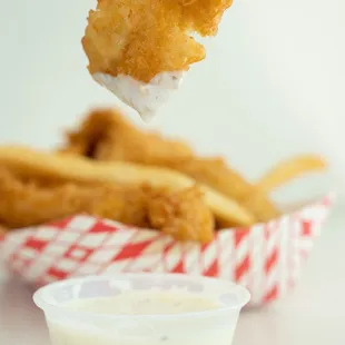 fish and chips, fish, food, seafood