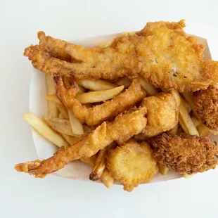 fish and chips, food, fish, seafood