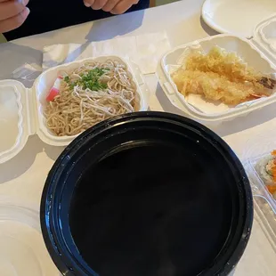 Tempura soba