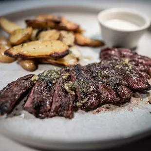 steak, food