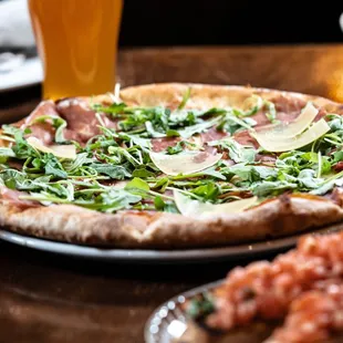 pizza, food