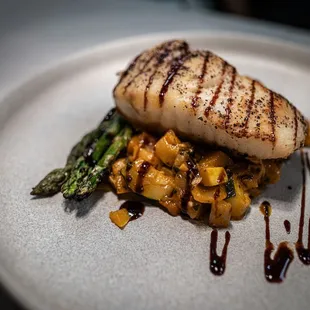 grilled fish, fish, grilled seafood, food, seafood