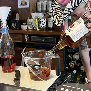 When you order a double?