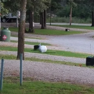 First row of shaded lots.