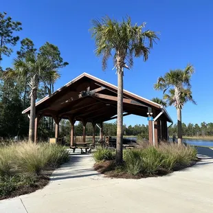 Nice covered pavilion.
