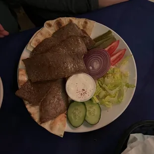 Gyro Gyros Plate