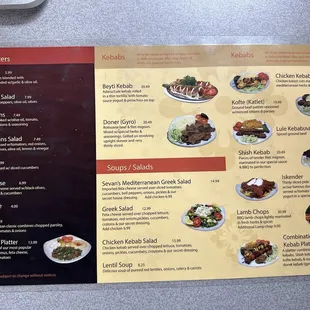 ramen and noodles, menu